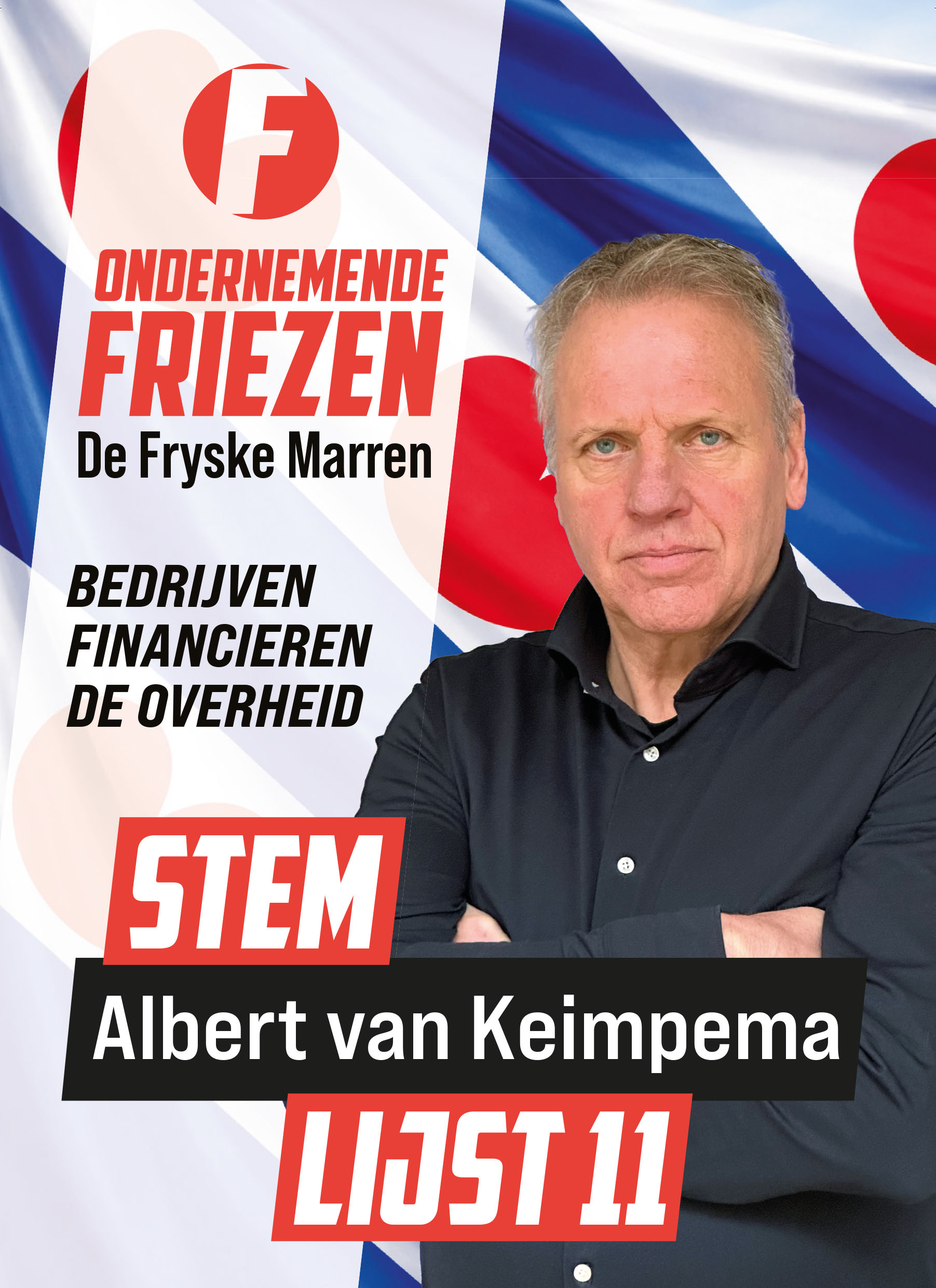 flyer ondernemende frieze albert van keimpema